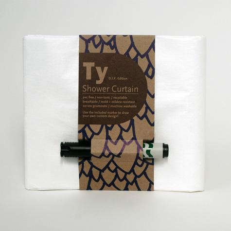 Bath Ty DIY Shower Curtain from Grain portrait 5