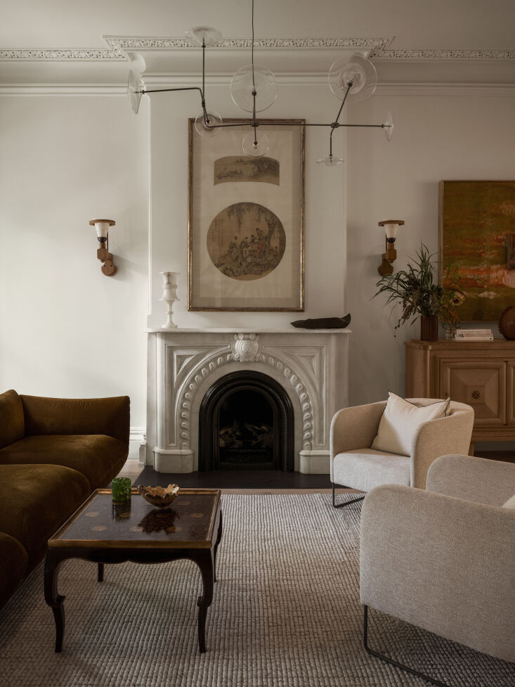 the house\2\17;s fireplaces were reactivated with new gas inserts and re 20