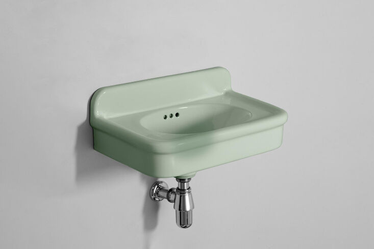 the water monopoly rockwell green wall hung cloakroom basin is £758. the sink  18
