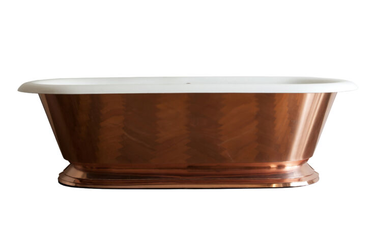 the drummonds polished copper tay cast iron bath tub is one of \10 featured in  25
