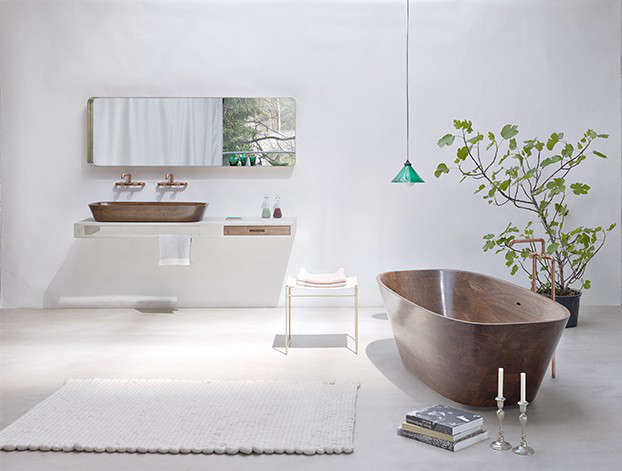Artful Bathing The Ultimate Wood Tub and Sink portrait 4
