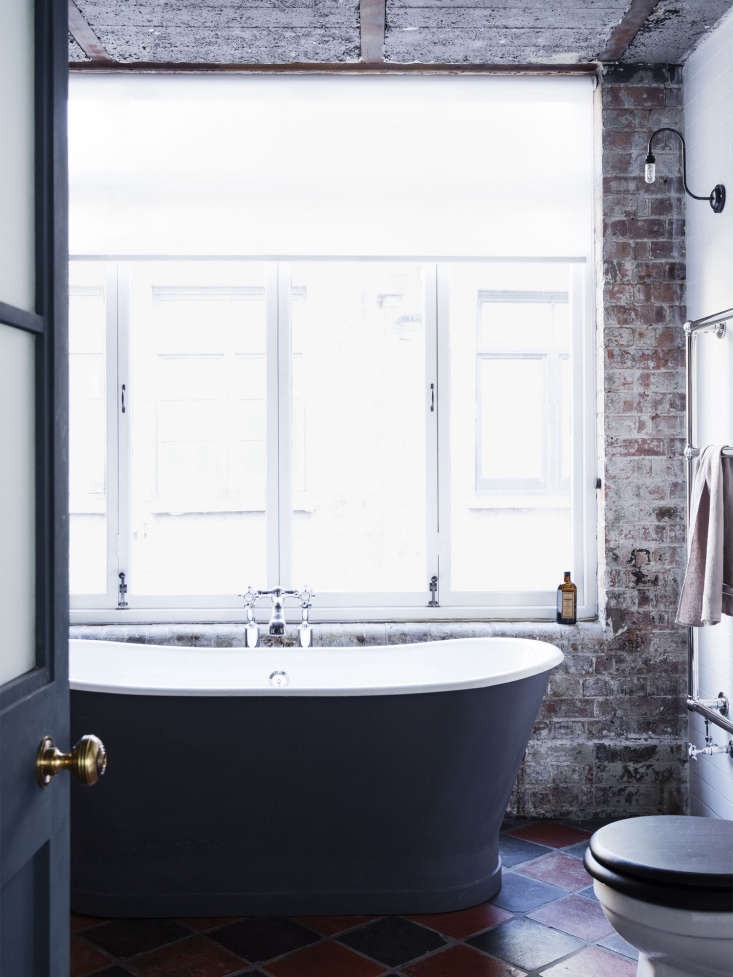 the rolltop bathtub is an astonian epoca from aston matthews; made of cast iron 18