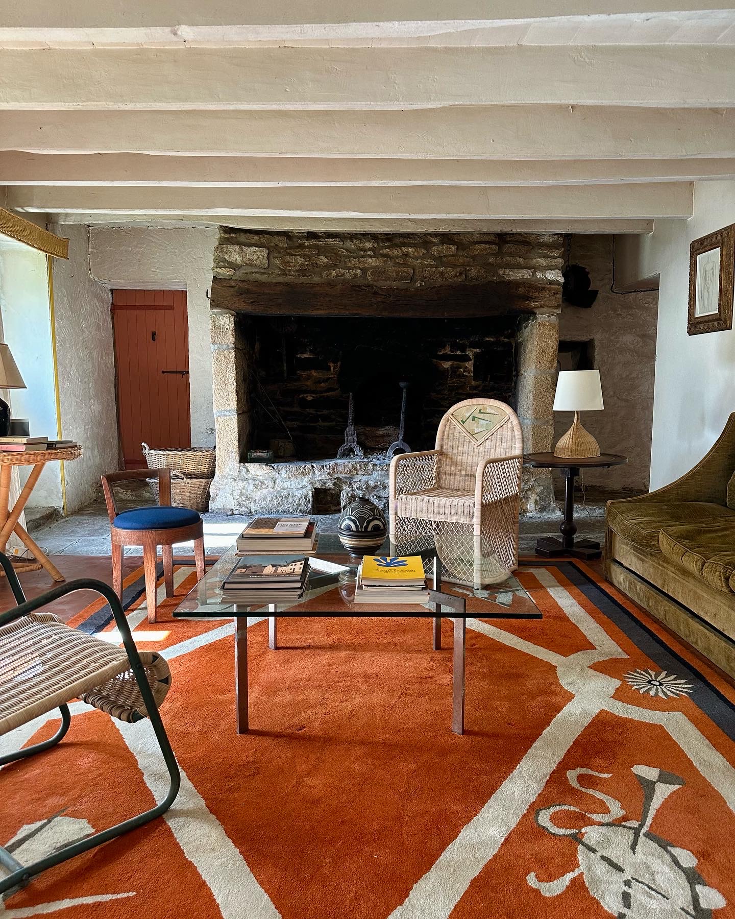 the house is the rustic counterpart to the couple\2\17;s high style plac 19