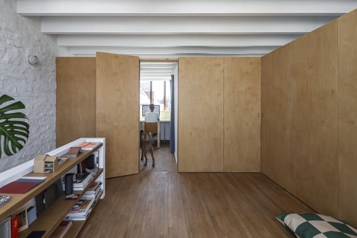 what had been a tiny ruined attic was rebuilt as a full top floor, with two bed 32