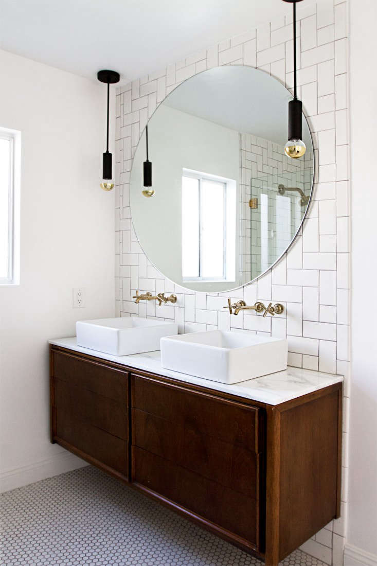 Rehab Diary A Spare Bedroom Turned Glam Master Bath portrait 4
