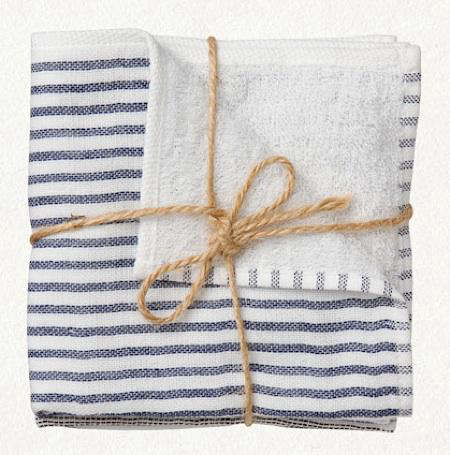 Bath Striped Washcloths at Terrain portrait 4