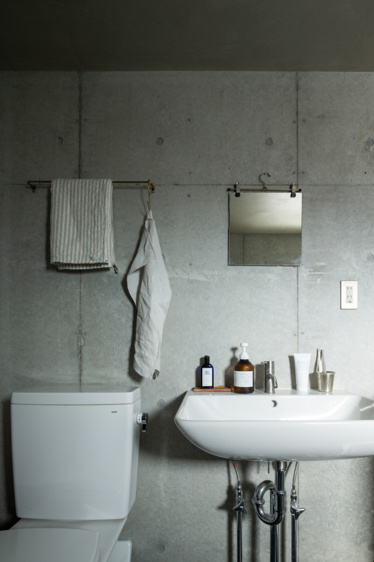 yumiko sekine, founder of fog linen, lives in a house in tokyo she designed wit 17
