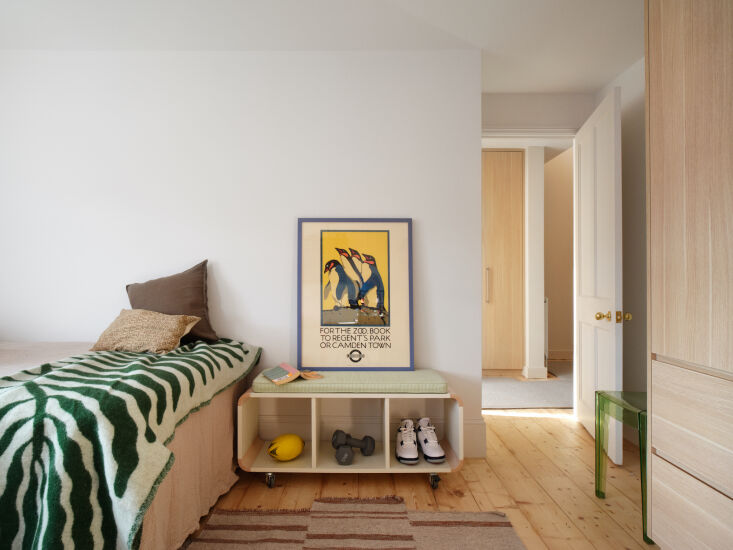 the boys\2\17; bedrooms are on the fourth floor. the original wood floor 26