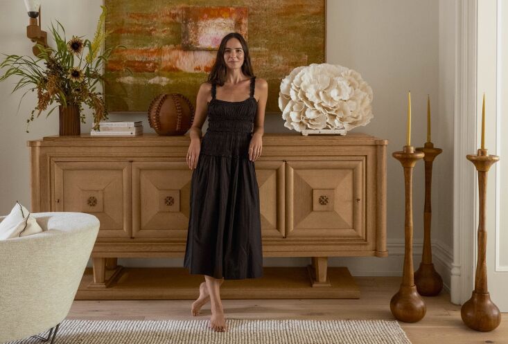 adrienne sourced their \1940s french credenza from joseph barry interiors in lo 21