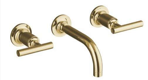 Purist two lever handle vibrant moderne