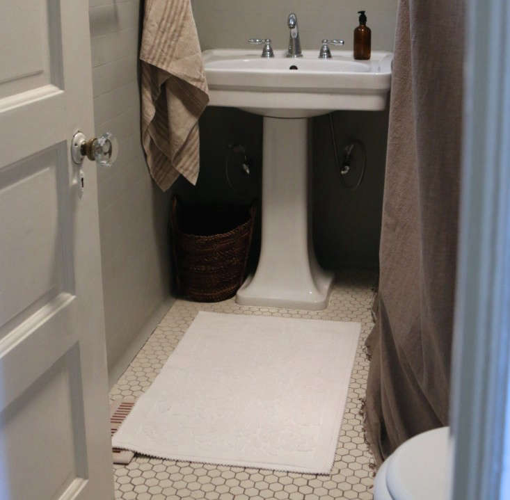 Painting the bathroom gray meredith swinehart 4
