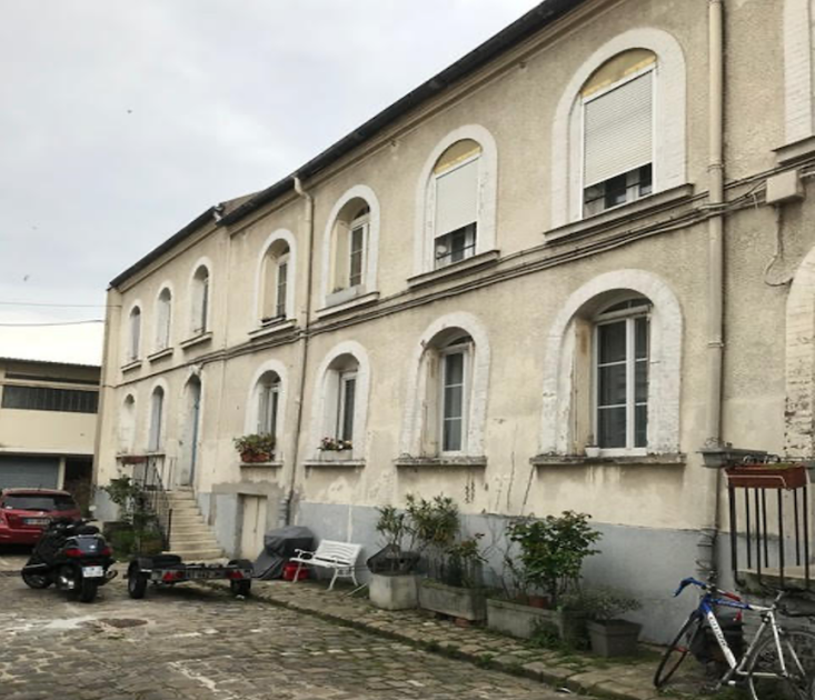 the historic structure is on a cobblestone street in saint denis, one of par 30