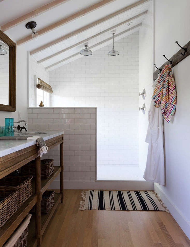 Steal This Look A Masculine Beach House Bathroom portrait 4