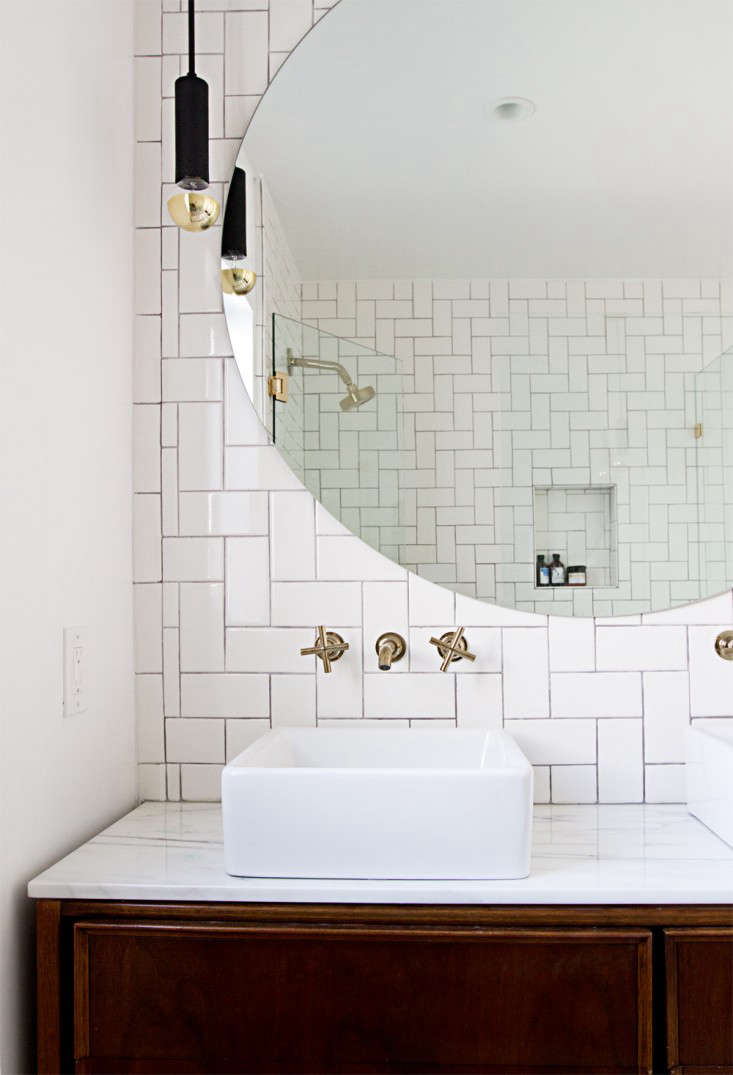 Rehab Diary A Spare Bedroom Turned Glam Master Bath portrait 5