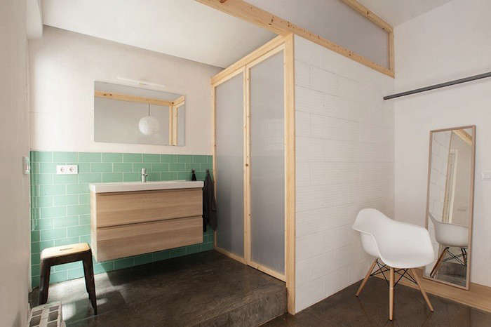 Design Sleuth Ikea Vanity Installed by Nook Architects portrait 4