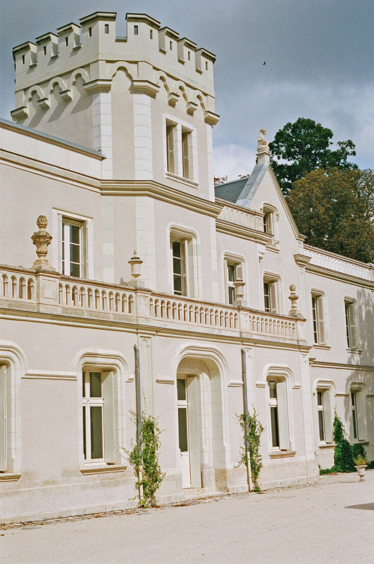 the chateau exterior is maintained as it was in \1876. photo by anna fouquere. 17