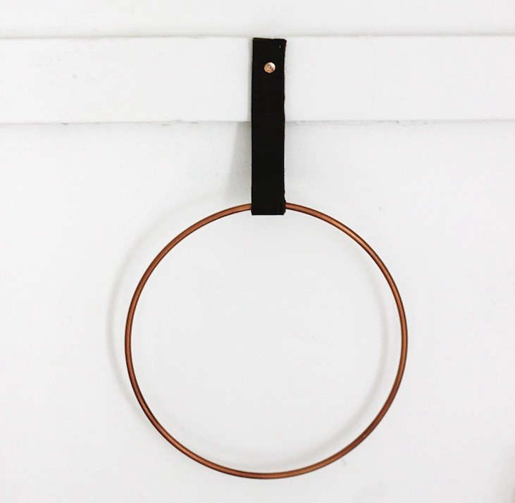 DIY A Simple and Elegant Towel Holder for Under 10 portrait 4